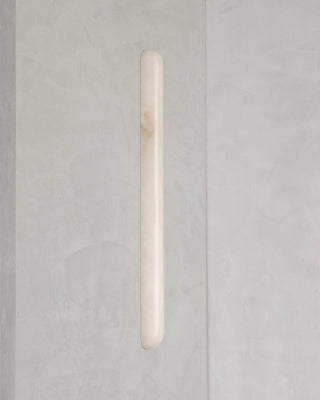 Alabaster Tubular Wall Light, 65cm