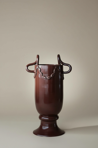 Grenat Foncé Series – VI, Ceramic Vase