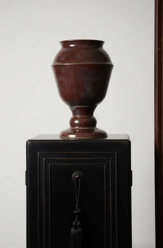 Grenat Foncé Series – VII, Ceramic Vase