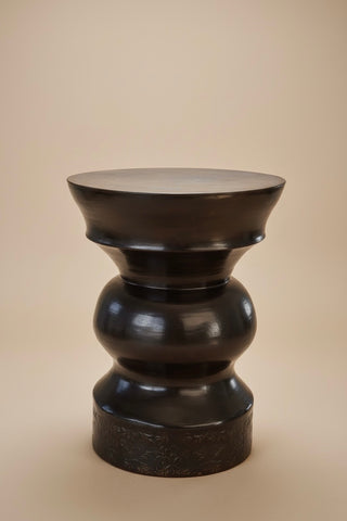 Brun Foncé, Table d'appoint en céramique