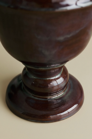 Série Grenat Foncé – VII, Vase en céramique