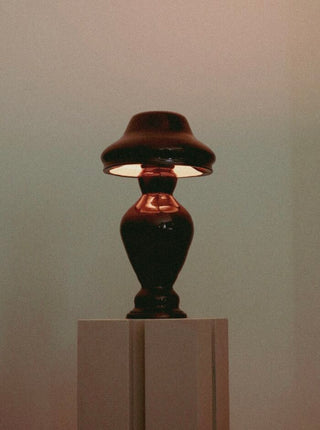 Grenat Foncé II, Lampe en céramique