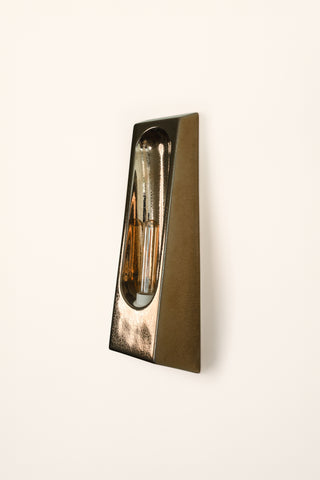 Alcove Ceramic Wall Light, Bronze