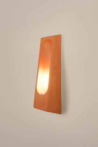 Alcove Ceramic Wall Light, Terra M