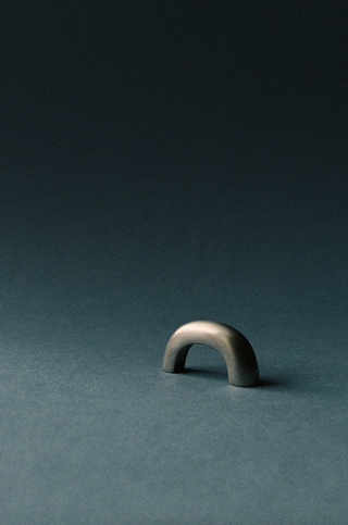 Poignée Burly, Nickel Satiné