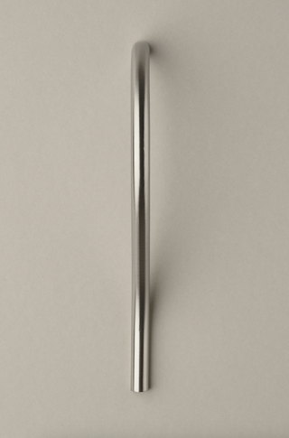 Doyen Door Handle, Satin Nickel