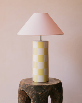 Lampe de Table en Céramique Ombrellina, Jaune