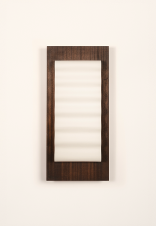 Frame Wall Light Large, Mahogany
