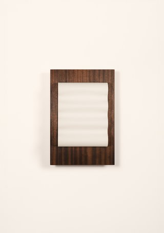 Frame Wall Light Medium, Mahogany