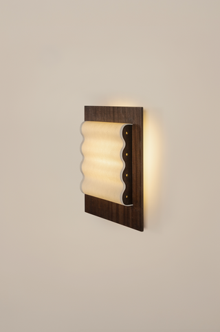 Frame Wall Light Small, Mahogany