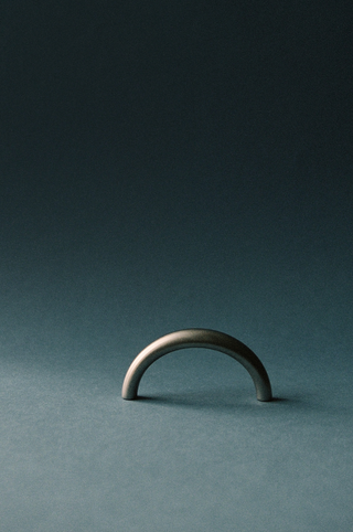 Poignée de Porte Limber, Nickel Poli