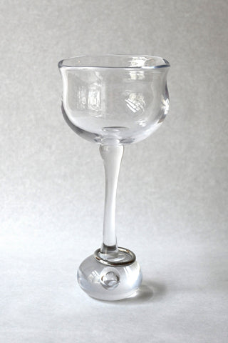 Eden Glass, Tall with Ring - Set of 2