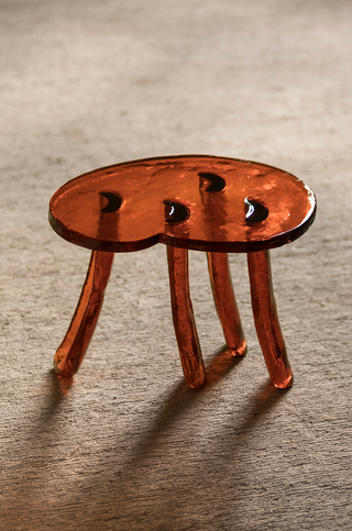 Lung 2.0 Side Table, Amber