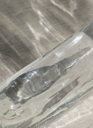 Table d'appoint Lung 2.0, Transparent