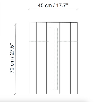 Applique murale Roma Dodecagon