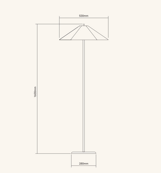 Suri Ceramic Floor Lamp