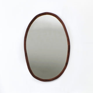 Oval Amarante Mirror