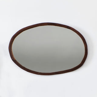 Oval Amarante Mirror