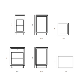 The Lauren Bedside Table, Custom