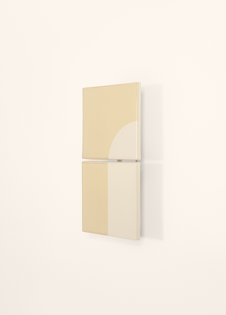 Applique Murale Door (C) en Céramique, Beige