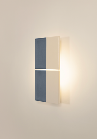 Line Ceramic Wall Light (B), Blue