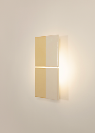 Applique Murale Line en Céramique (J), Jaune