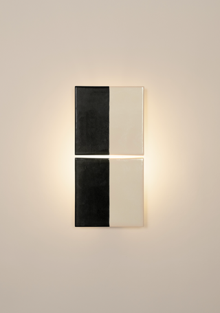 Applique Murale Line en Céramique (N), Noir