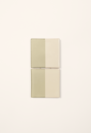 Line Ceramic Wall Light (V), Green