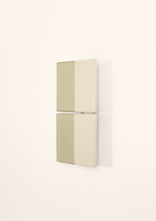 Line Ceramic Wall Light (V), Green