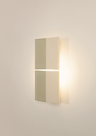 Line Ceramic Wall Light (V), Green