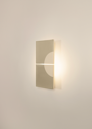 Moon Ceramic Wall Light (V), Green