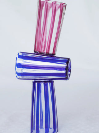 Augusta Striped Murano Glass