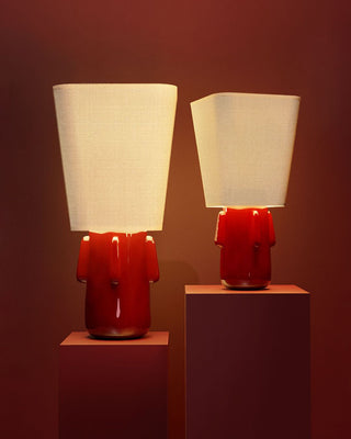 Mini Toshi Table Lamp in Red