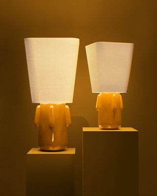 Lampe de Table Mini Toshi en Jaune
