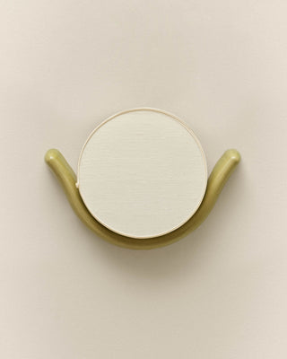 Applique Murale en Céramique Libra, Vert amande