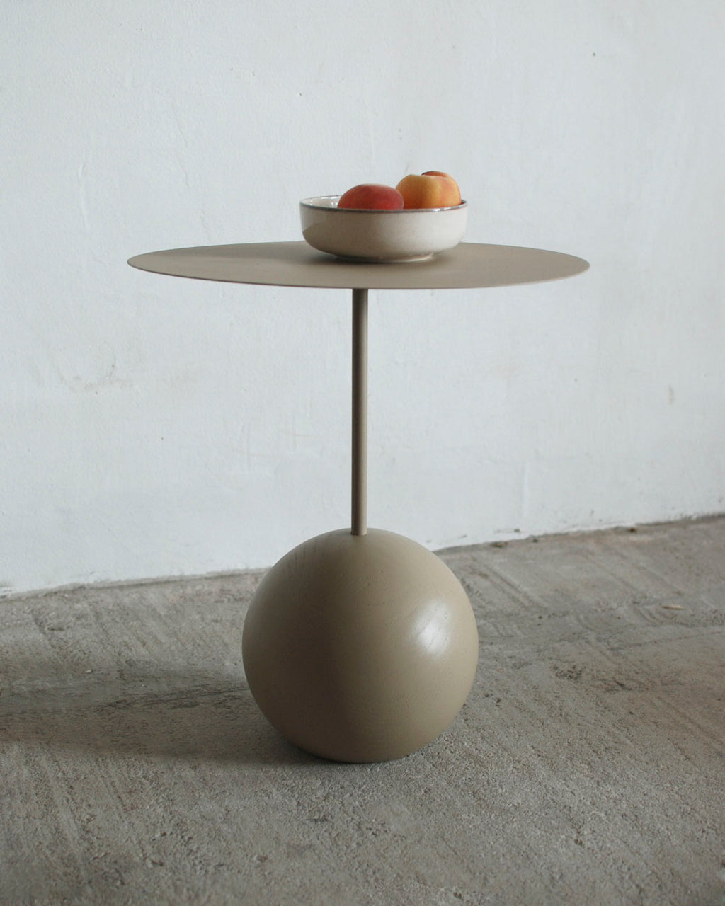 An Su Round Metal Side Table | Salak Studio | Modern Metier