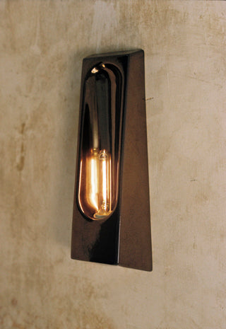 Alcove Ceramic Wall Light, Bronze