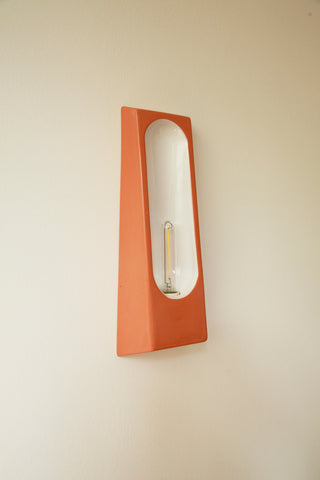 Alcove Ceramic Wall Light, Terra Branco