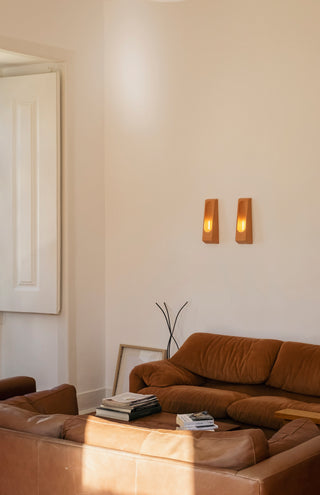 Alcove Ceramic Wall Light, Terra M