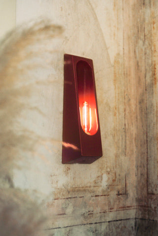 Alcove Ceramic Wall Light, Tinto