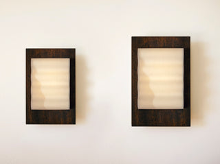 Frame Wall Light Small, Mahogany