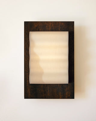 Frame Wall Light Medium, Mahogany