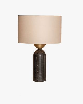Peona Black Marble Table Lamp