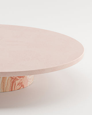 Venn Concrete Coffee Table, Pink