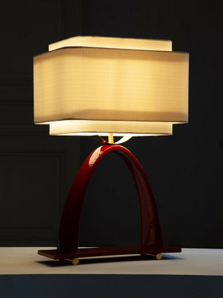 Yoshiko Table Lamp in Red