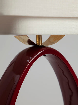 Yoshiko Table Lamp in Red
