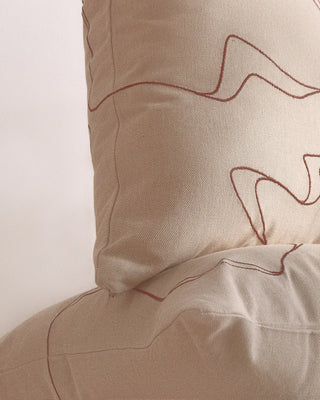 Adara Embroidered Square Pillowcase
