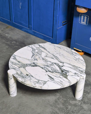 Alexis 80 Round Marble Coffee Table