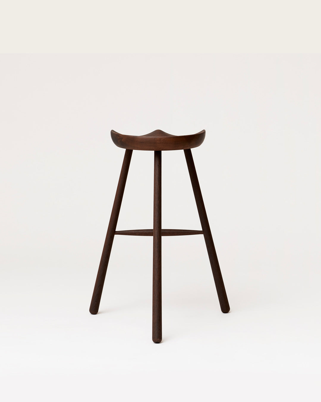 Shoemaker Chair no. 78 bar stool smoked oak Modern Metier
