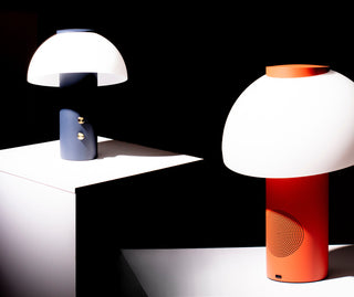 Piccolo Terracotta Table Lamp With Speaker